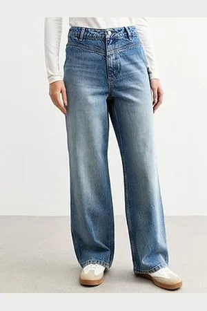 New Look High Waisted Palazzo Jeans