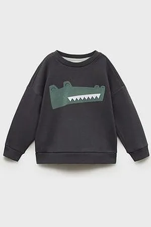 MANGO Younger Boys Crocodile Sweat