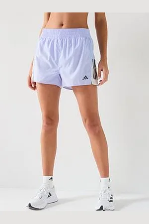 adidas Womens Running Own The Run Colour Block 4 Inch Shorts
