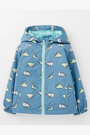 Everyday Basic Boys Dinosaur Print Lined Rainmac