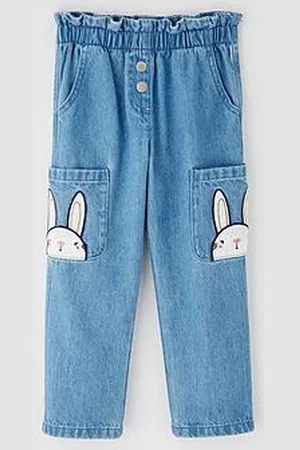 Very Girls Bunny Button Jean