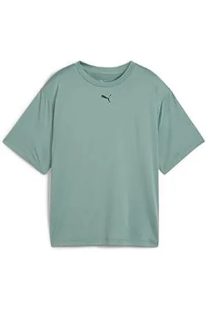 PUMA Womens Training Essential Relaxed T-Shirt - Green