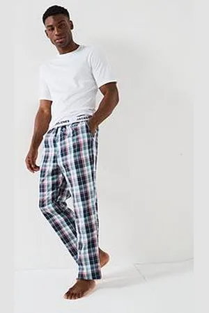 JACK & JONES Frank T-Shirt & Woven Pants Pyjama Set