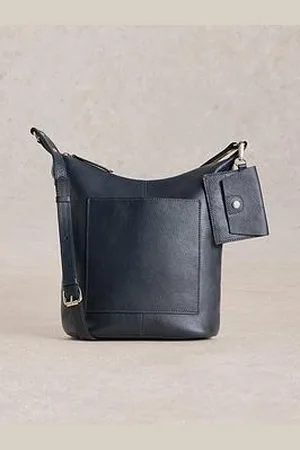 White Stuff Fern Leather Crossbody