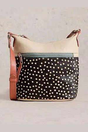 White Stuff Mini Farrah Leather Crossbody