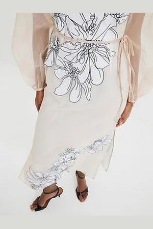 River Island Floral Applique Dress
