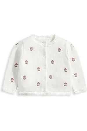Mamas & Papas Baby Girls Embroidered Cardigan