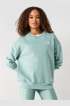 Under Armour Womens Training Icon Fleece Oversized Sweatshirt - Green