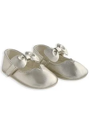 Mamas & Papas Baby Girls Bow Pram Shoes