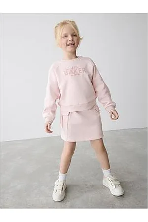 Ted Baker Girls Sweat And Skirt Set