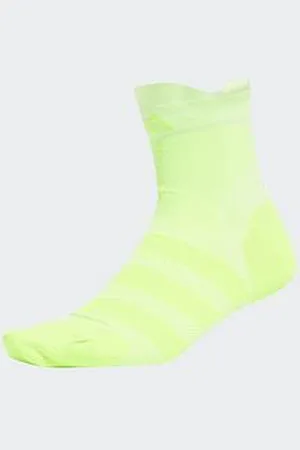 adidas Unisex Running X Adizero Socks - Yellow