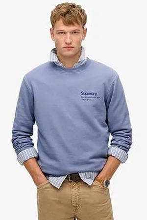 Superdry Core Logo City Backhit Crew Sweat Top