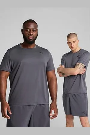 PUMA Mens Training Essentials Cat T-Shirt - Grey