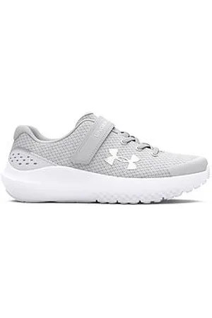 Under Armour Kids Girls Surge 4 Trainers - Grey