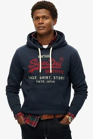 Superdry Vintage Logo Heritage Relaxed Hoodie