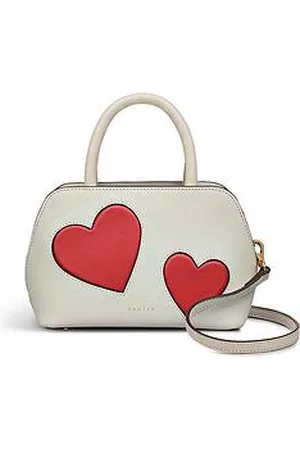Radley Valentines Ss25 Small Ziptop Grab Bag - Chalk