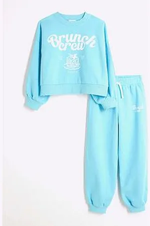 River Island Girls Brunch Club Sweat Set