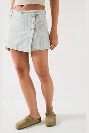 Free People Wynne Railroad Skirt