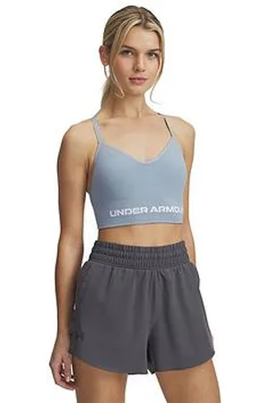 Under Armour Womens Training Vanish Seamless Low Support Sports Bra - Blue