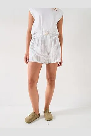 Free People Day To Day Striped Boxer Shorts