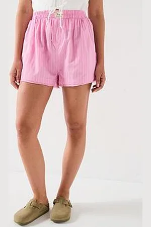 Free People Day To Day Striped Boxer Shorts