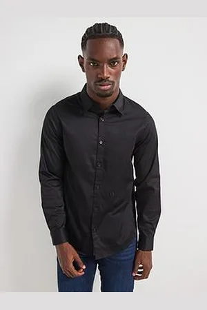 Armani Exchange Icon Stretch Cotton Shirt