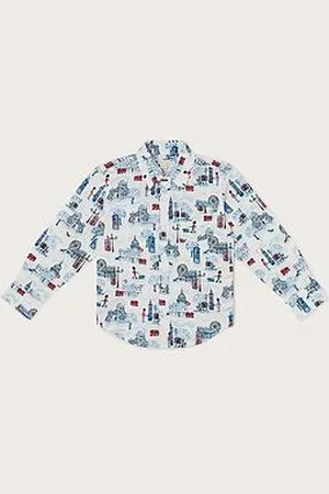 Monsoon Boys London Shirt - Ivory