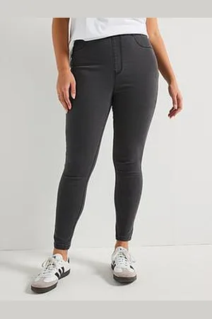 Very High Waist Denim Jegging