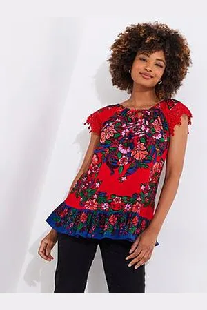 Joe Browns Joyful Floral Boho Top