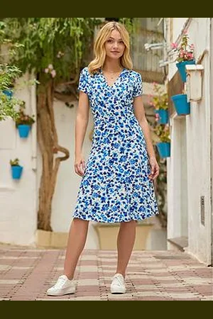 Joe Browns Delicate Floral Print Jersey Dress
