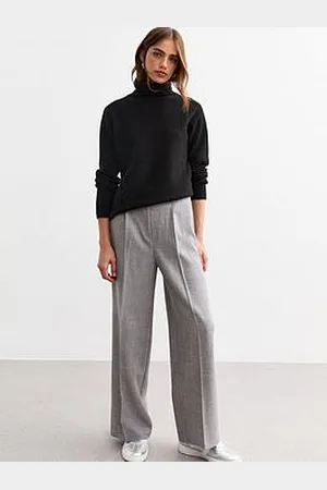 New Look Tailored Wide Leg Trousers