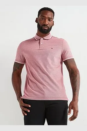 Tommy Hilfiger Regular Fit Two Tone Oxford Polo Shirt