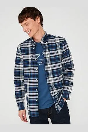 Tommy Hilfiger Regular Fit Heritage Plaid Oxford Shirt