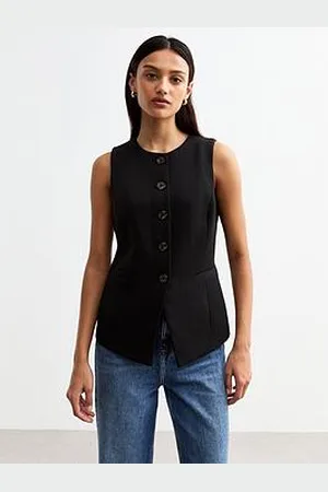 New Look Crew Neck Waistcoat