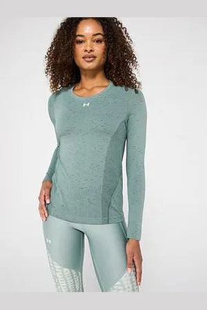 Under Armour Womens Training Vanish Seamless Loose Long Sleeve T-Shirt - Green