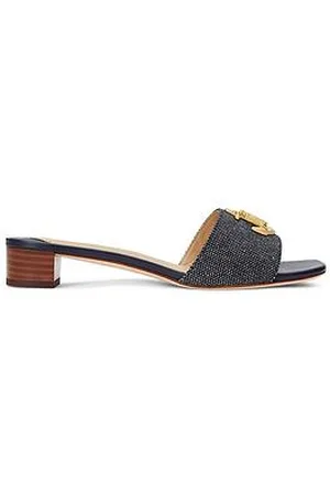 Ralph Lauren Fay Logo Flat Sandal