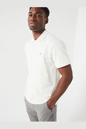 Calvin Klein Left Chest Woven Label Polo Shirt