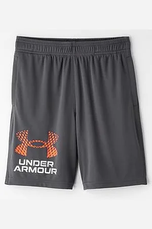 Under Armour Junior Boys Training Tech Logo Shorts - Grey