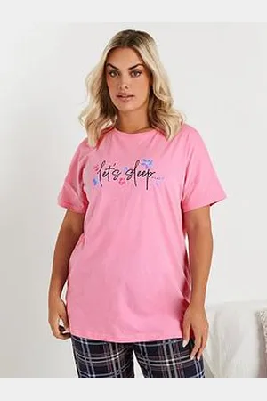 Yours Curve Love Sleep Sleeptee Top
