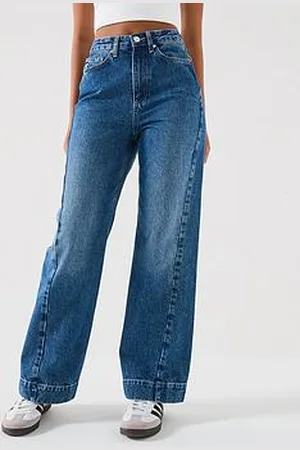 Very High Waist Wide Jeans
