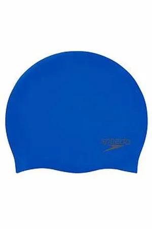 Speedo Plain Moulded Silicone Cap