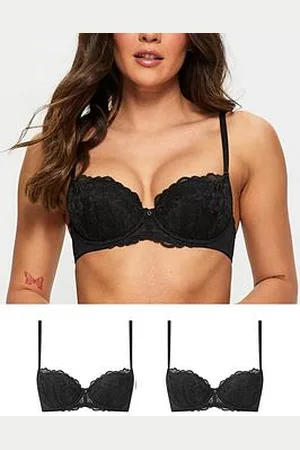 Ann Summers Sexy Lace Padded Balcony Bra 2 Pack