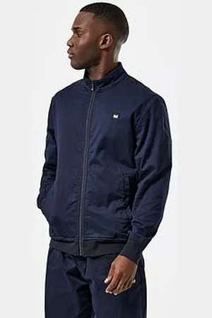 Weekend Offender Hemsley Track Top Basic Cotton Bomber
