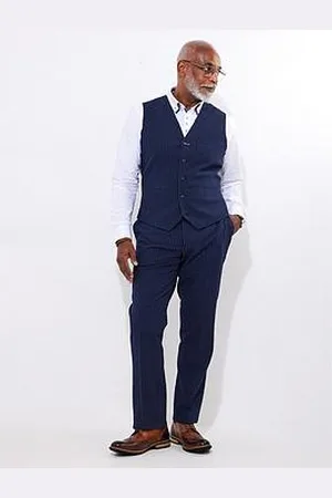 Joe Browns Pinstripe Textured Trousers