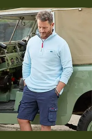 Joe Browns Very Versatile Funnel Neck Quarter Zip Sweat