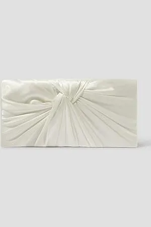 Monsoon Talia Twist Knot Clutch - Ivory