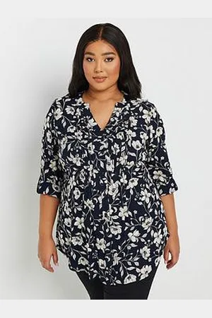 Yours Curve Pintuck Blouse