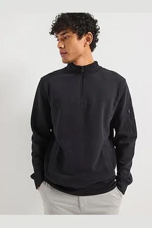 Barbour Ewan Half Zip Funnel Neck Sweat Top