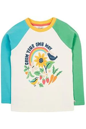 Frugi Girls Tamar Raglan Top