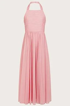 Monsoon Girls Ayo Halter Maxi Prom Dress